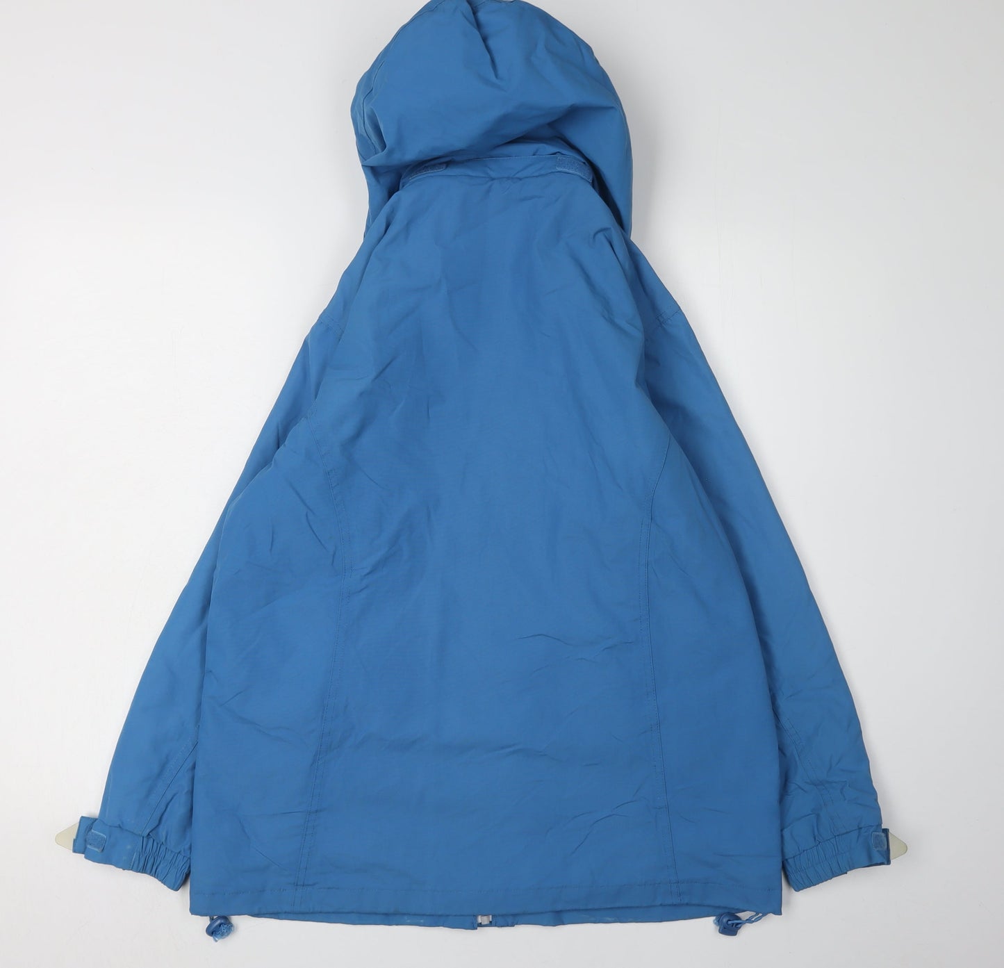 Arctic Storm Men's Blue Hooded Rain Jacket Size S