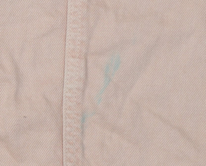 Zara Women's Pink Paperbag Jeans Size S