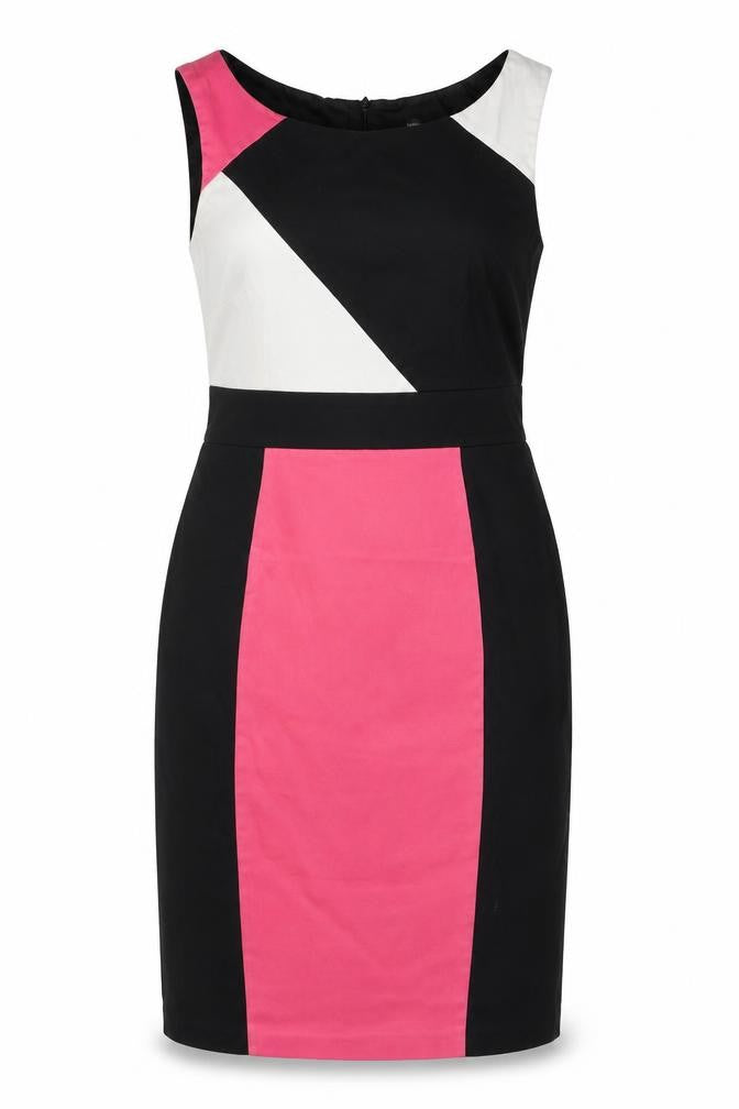 Marks and Spencer Women's Multicoloured Sheath Dress, Size 10