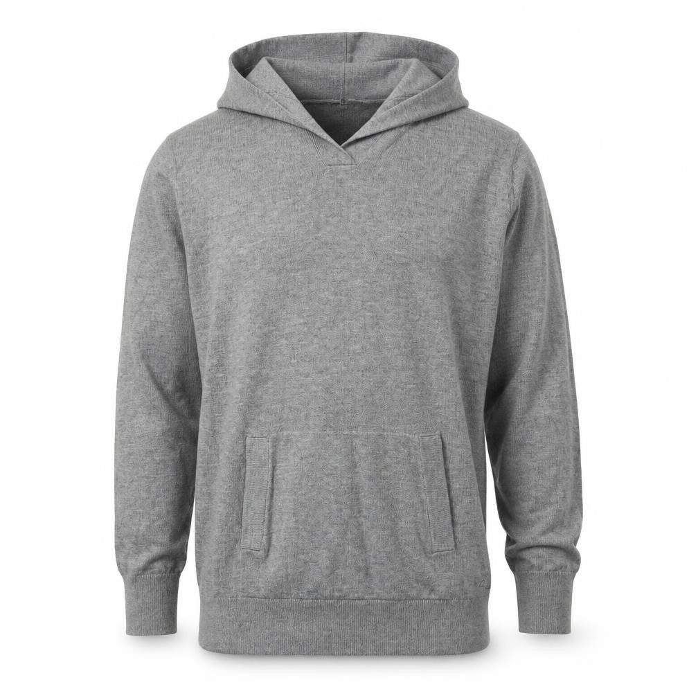 Crew Clothing Men's Grey Hooded Pullover Jumper S