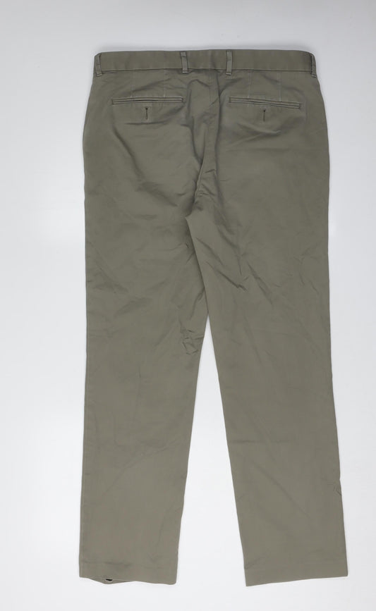 Mens UK Size L Charles Tyrwhitt Slim Fit Chino Beige Trousers