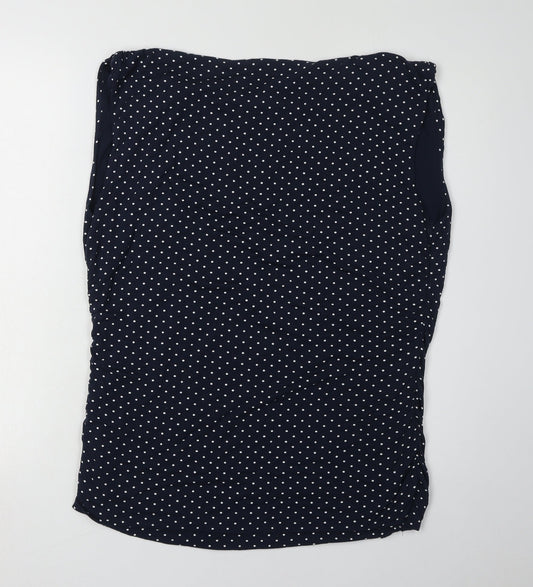 Womens UK Size L Bodyflirt Black Basic Blouse