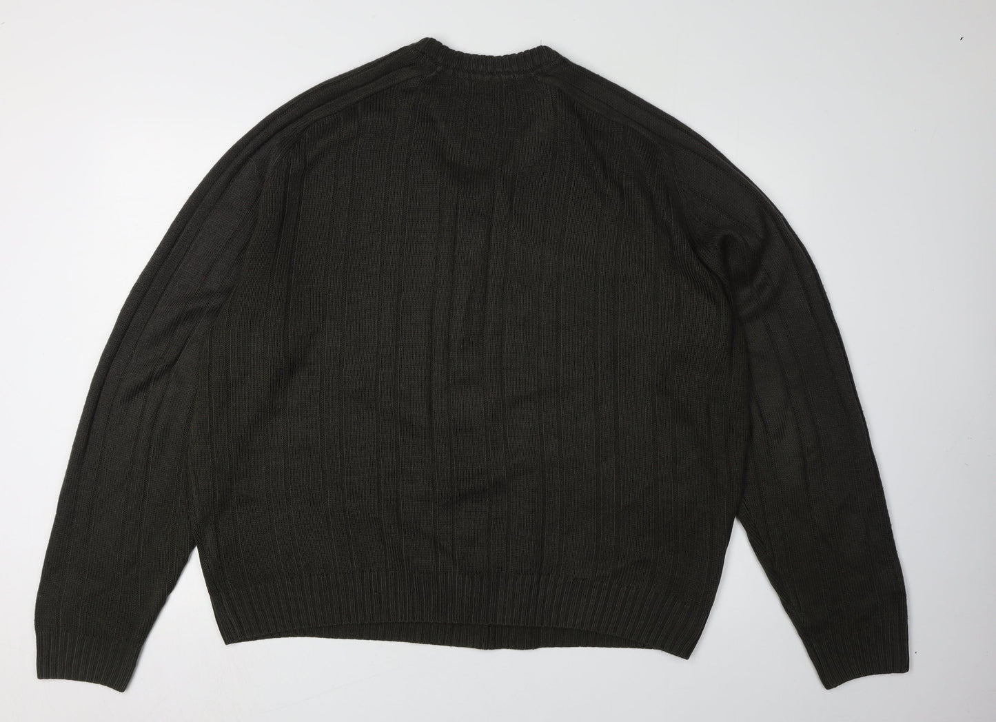 P.G. Field Men's Green V-Neck Pullover Jumper XL