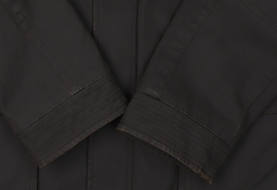 Mens UK Size L Debenhams Black Military Jacket