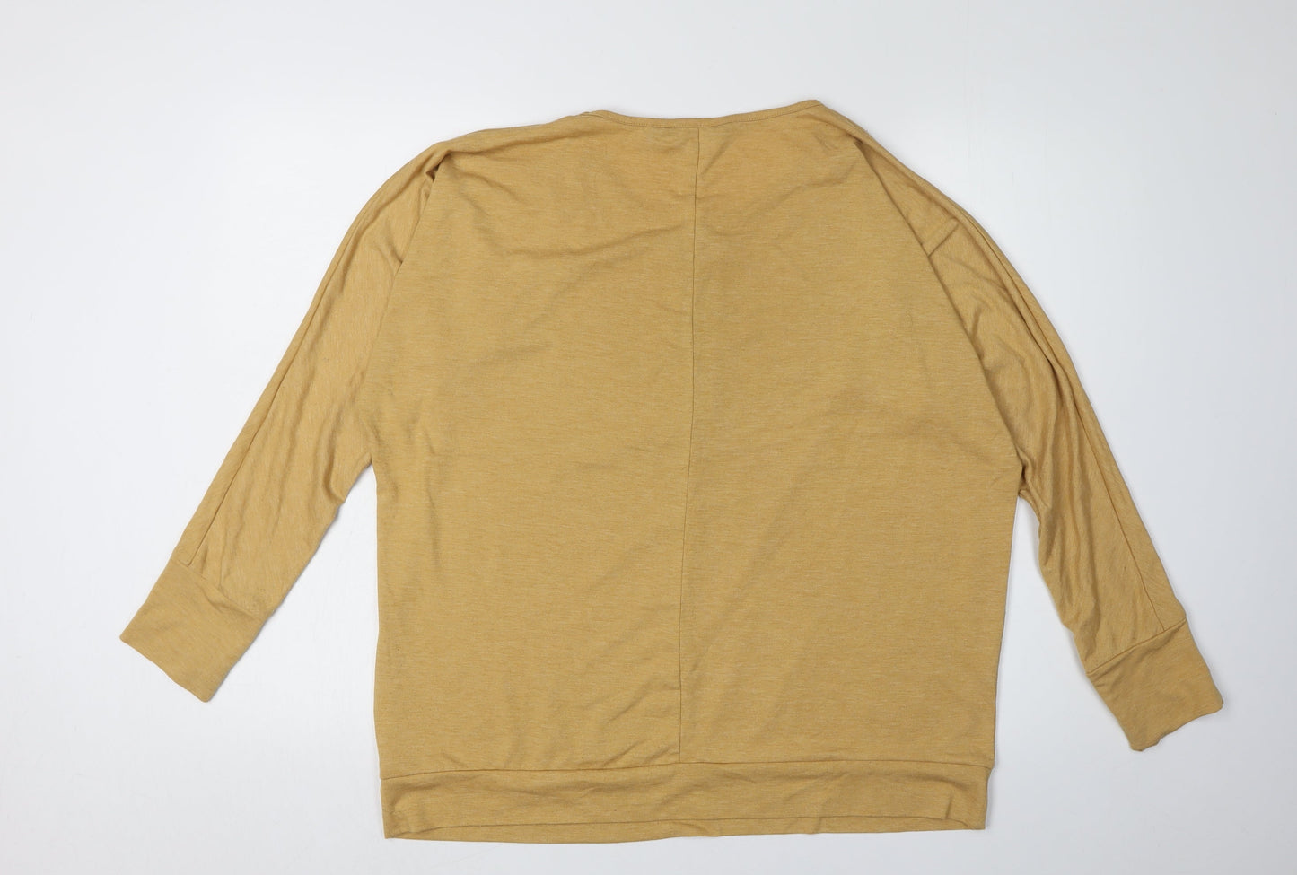 Womens UK Size M Isle Collection Yellow  T-Shirt
