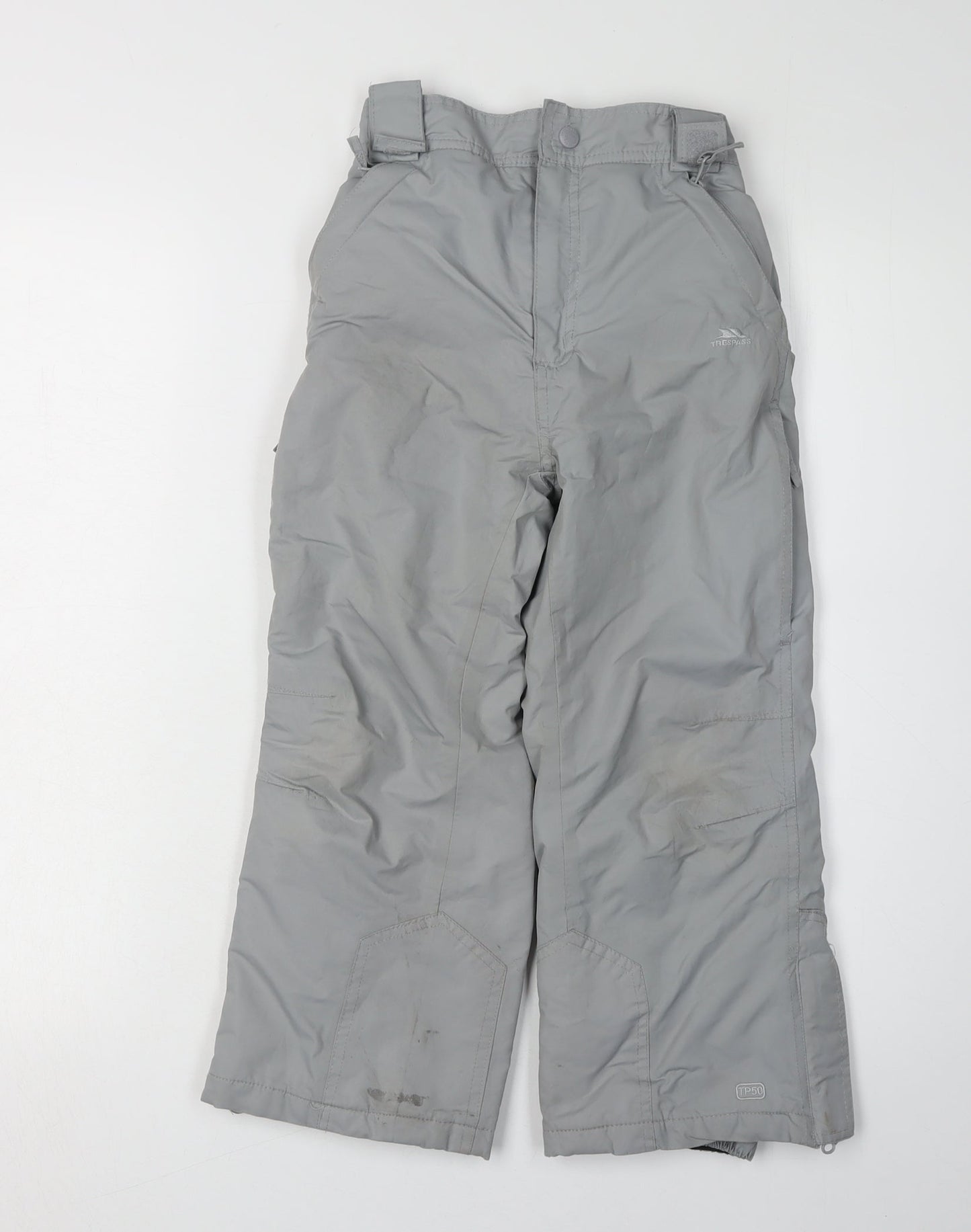 Trespass Boys' Grey Snow Pants, Size 5, Waterproof Winter Trousers