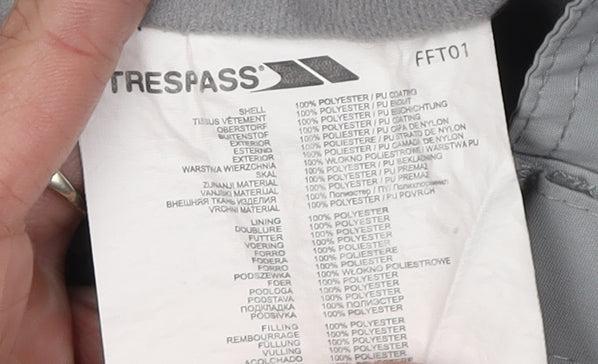 Trespass Boys' Grey Snow Pants, Size 5, Waterproof Winter Trousers