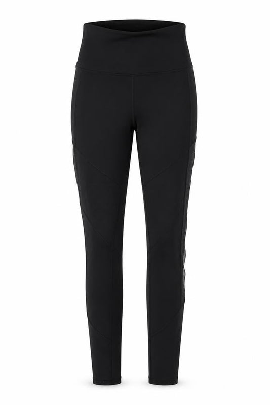 Womens UK Size 2XS Reebok Slim Fit Leggings Black Leggings