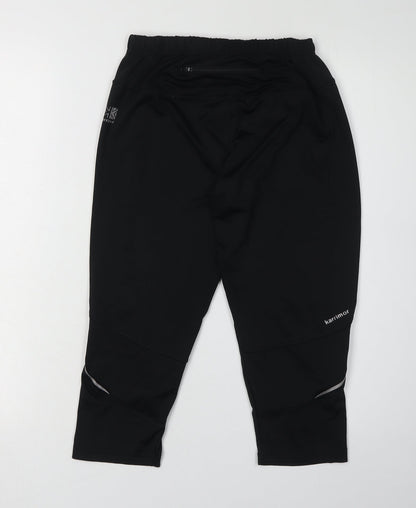 Karrimor Women's Black Cropped Running Trousers, Size 12