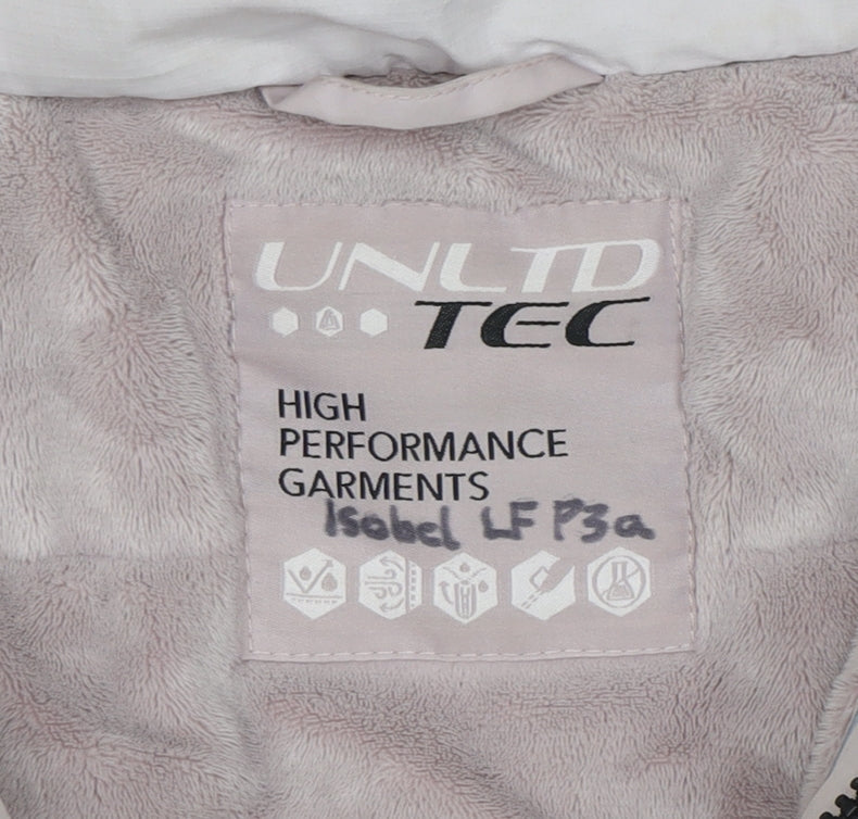Next Girls Pink Hooded Parka Coat 9 Years