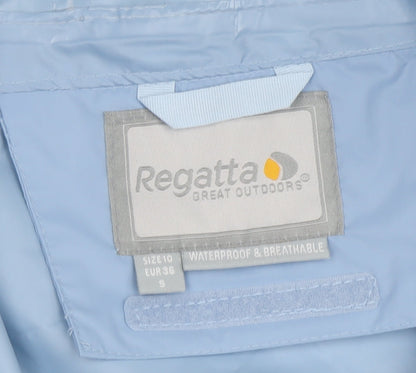 Womens UK Size 10 Regatta Blue Rain Coat