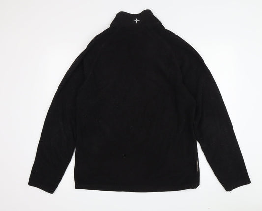 Mens UK Size S Mountain Warehouse Black Pullover Sweatshirt