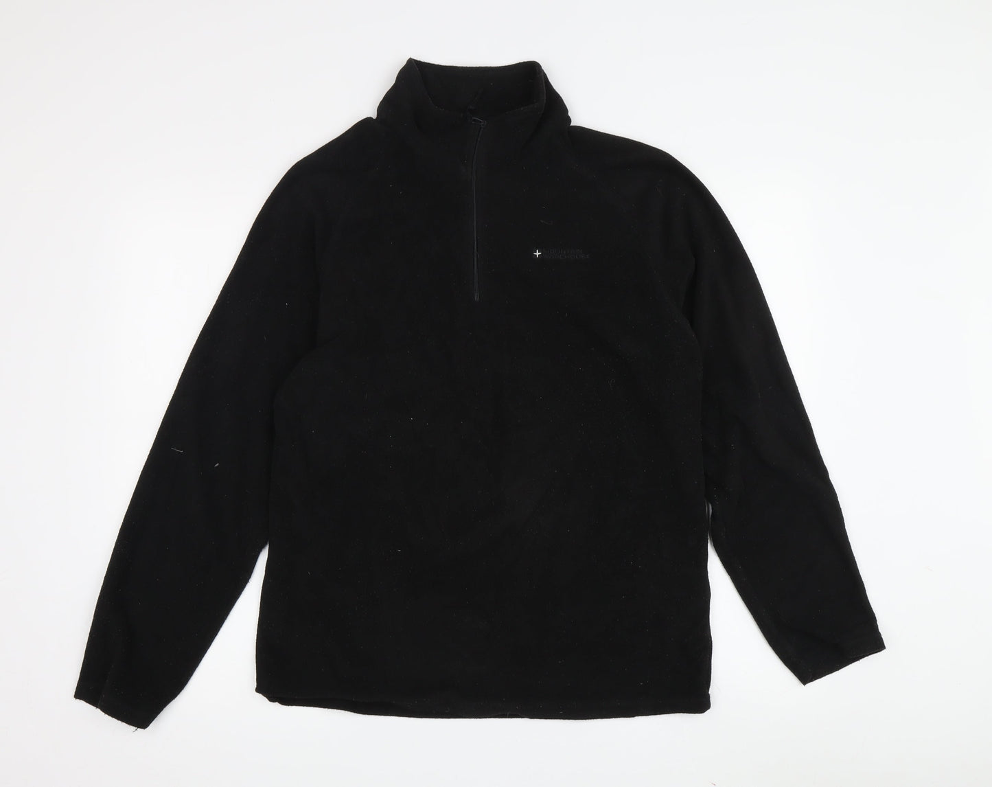 Mens UK Size S Mountain Warehouse Black Pullover Sweatshirt