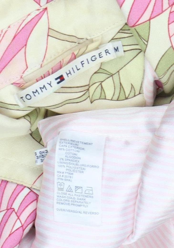 Womens UK Size M Tommy Hilfiger Multicoloured Basic Jacket