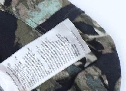 Calvin Klein Women's Multicoloured Camouflage Button-Up Shirt S