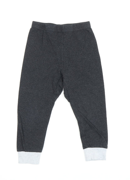 Marvel Boys Black Pyjama Pants Size 5 Superhero Sleepwear