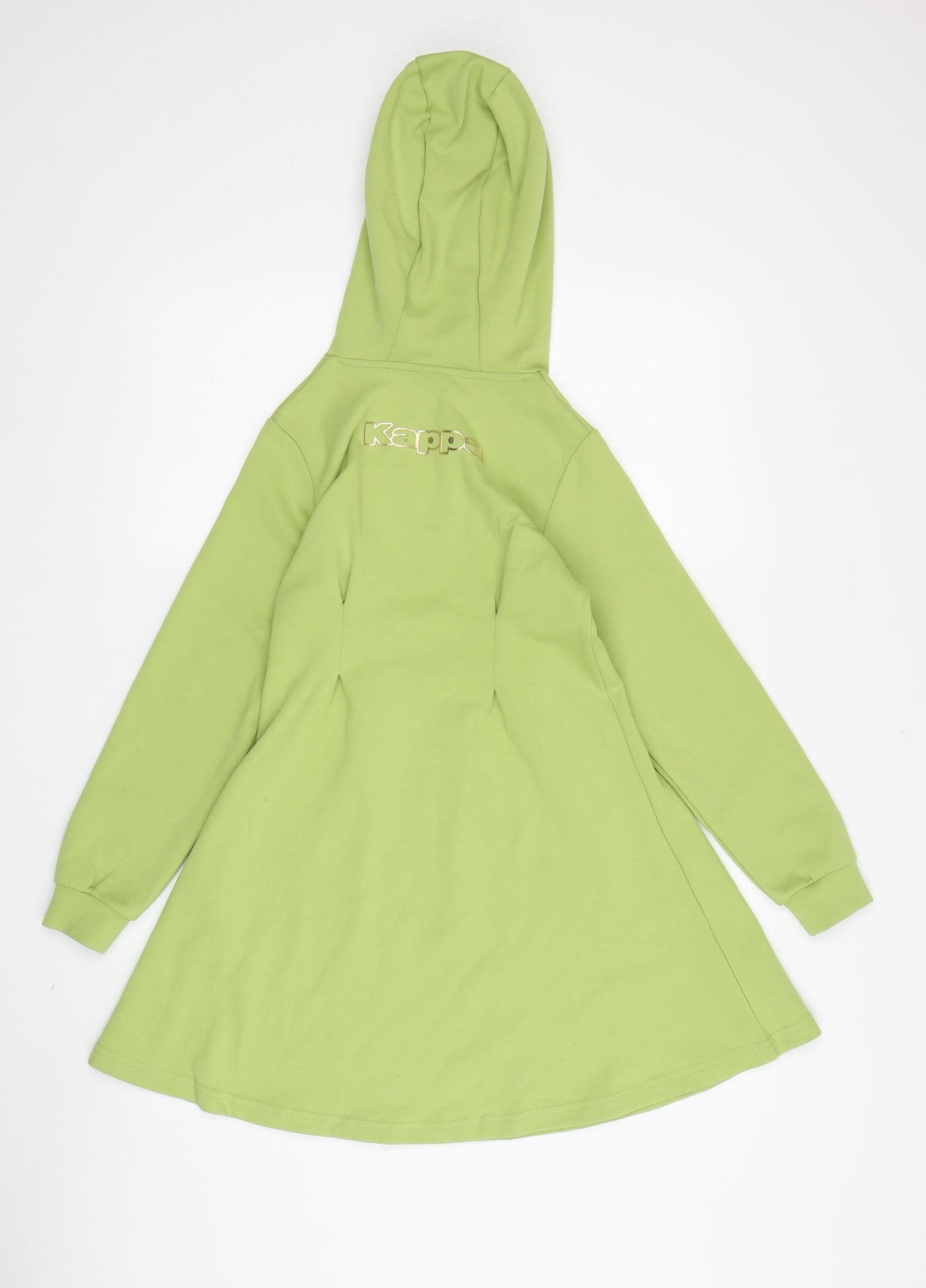 Kappa Girls Green Hooded A-Line Dress 9-10 Years