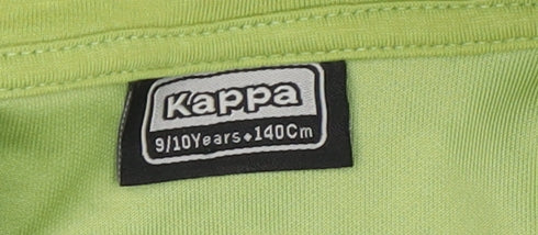 Kappa Girls Green Hooded A-Line Dress 9-10 Years