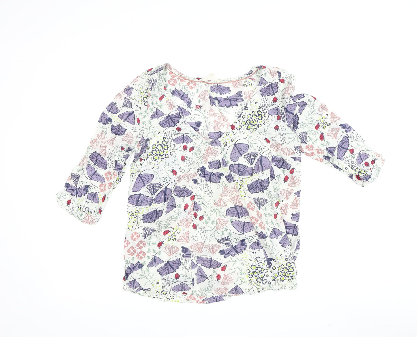 Womens UK Size M Joules Multicoloured Basic Blouse