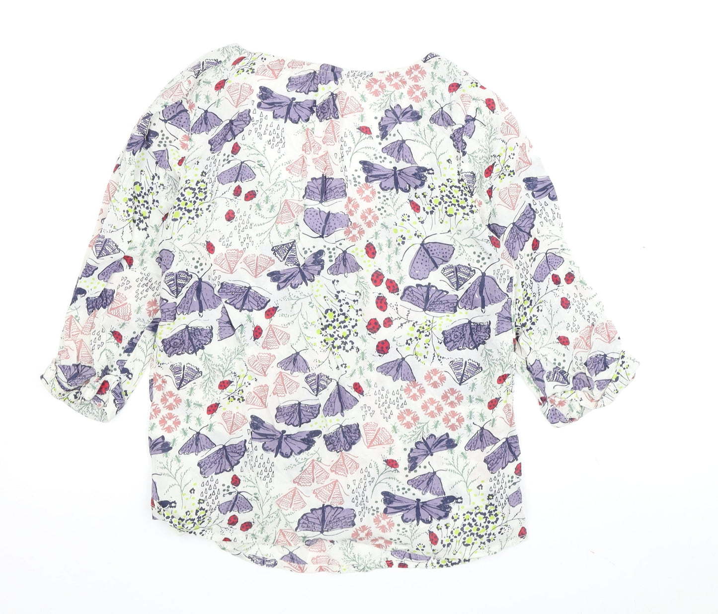 Womens UK Size M Joules Multicoloured Basic Blouse