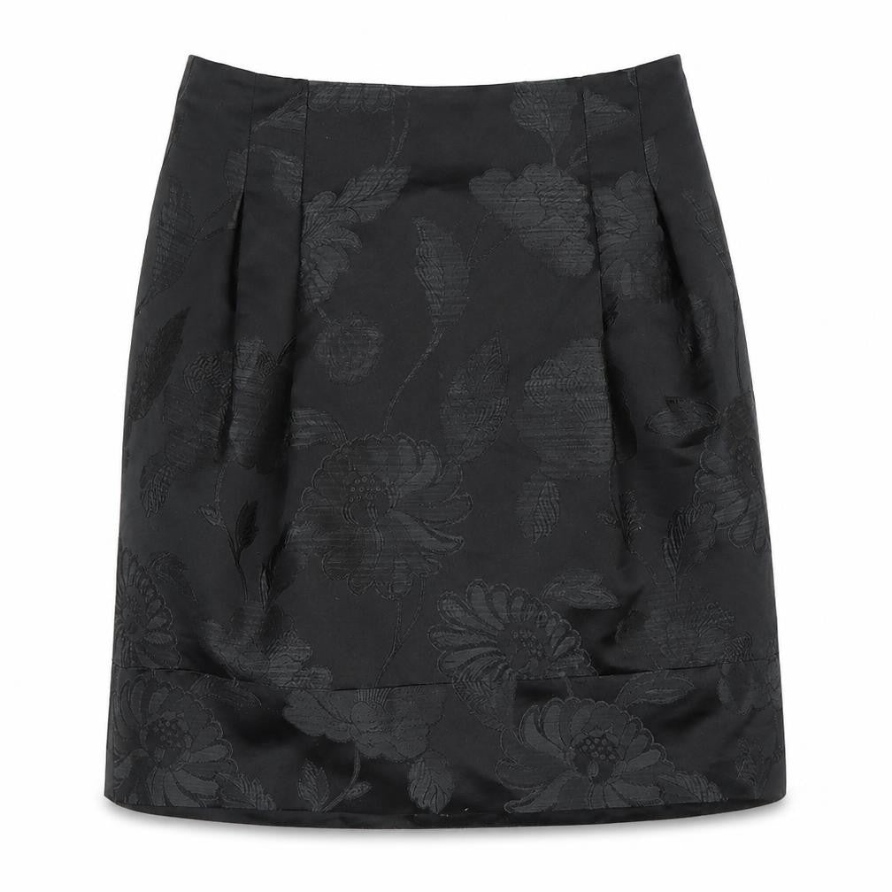 Womens UK Size 8 Karen Millen Straight & Pencil Jacquard Skirt