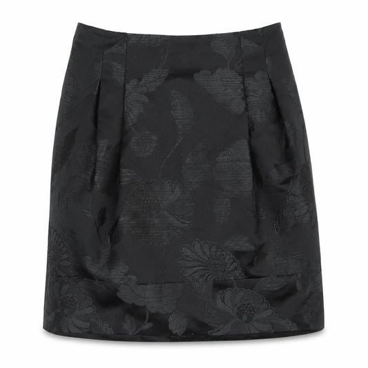Womens UK Size 8 Karen Millen Straight & Pencil Jacquard Skirt