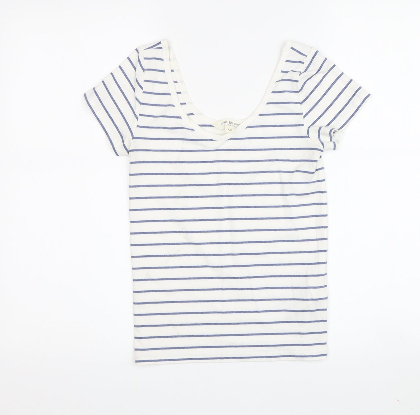 Womens UK Size XS Ralph Lauren White Jersey T-Shirt