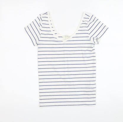 Womens UK Size XS Ralph Lauren White Jersey T-Shirt