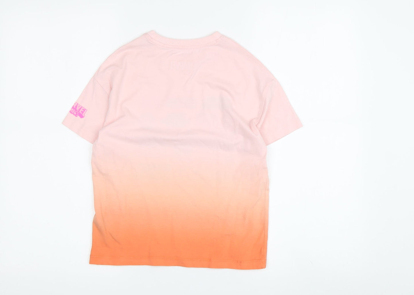 Marvel Pink Graphic T-Shirt for Girls 7-8 Years