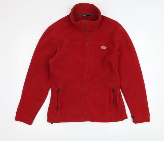 Womens UK Size S Lowe Alpine Red Basic Jacket