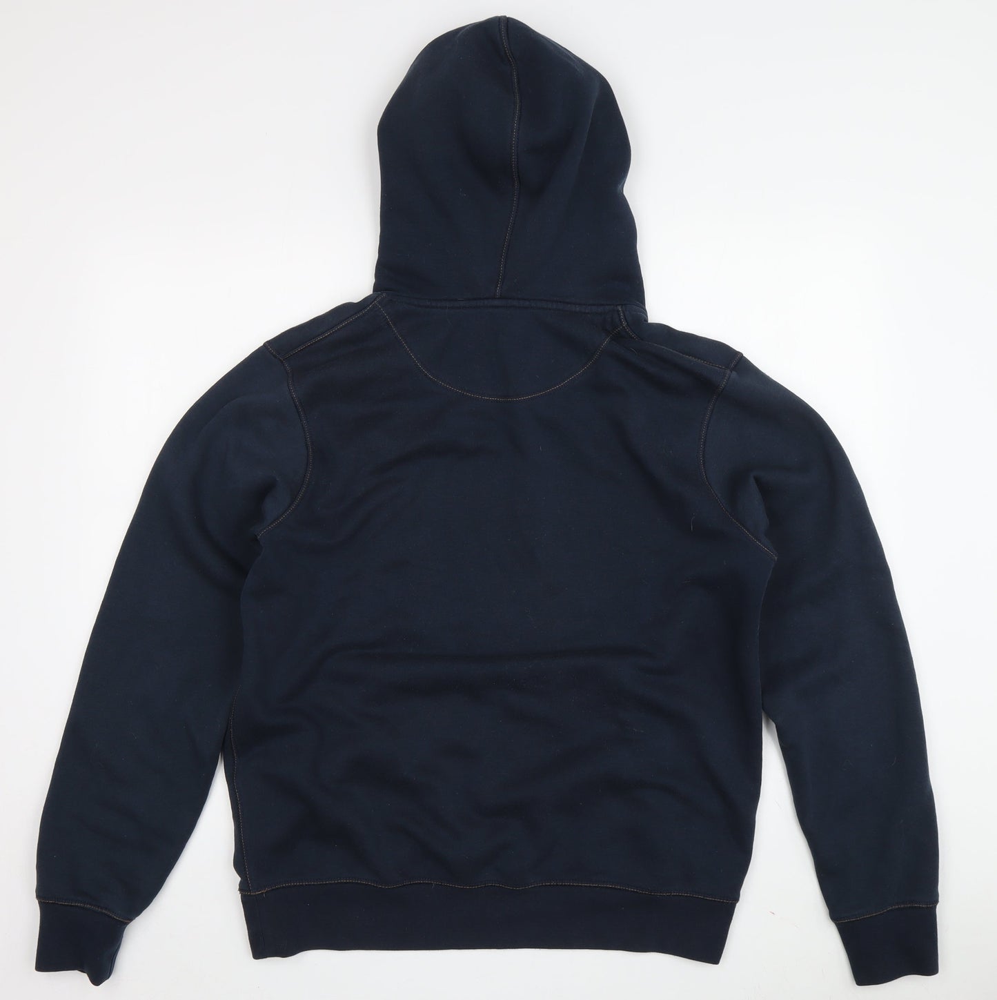 Mens UK Size M JACK & JONES Blue Pullover Hoodie