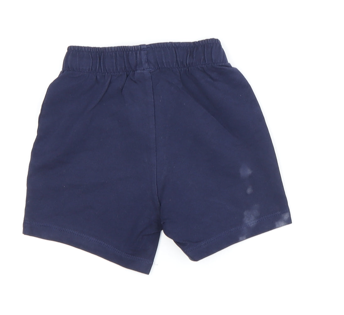 Puma Blue Baby Shorts, Unisex, 12-18m, Cotton, Play