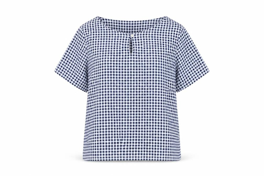 Womens UK Size 10 Laura Ashley Blue Basic Blouse