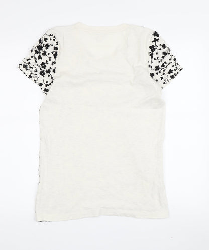 Womens UK Size M J.CREW Multicoloured Basic T-Shirt