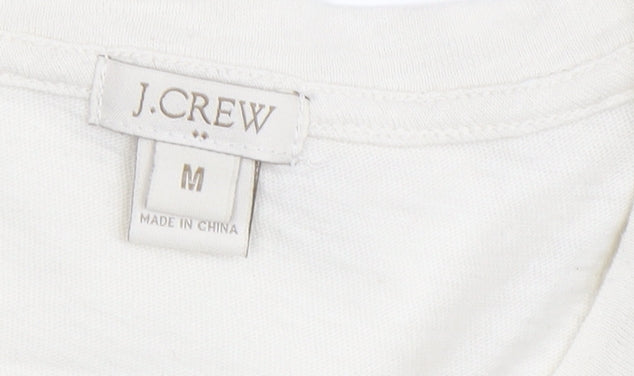 Womens UK Size M J.CREW Multicoloured Basic T-Shirt
