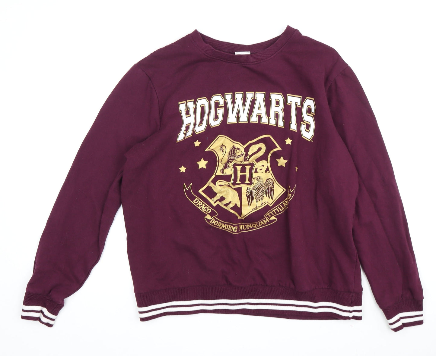 Harry Potter Unisex Kids Purple Hogwarts Sweatshirt 13-14 Years