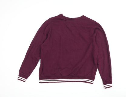 Harry Potter Unisex Kids Purple Hogwarts Sweatshirt 13-14 Years