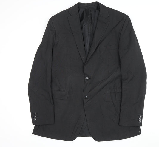 Mens UK Size 42 Thomas Nash  Black Suit Jacket