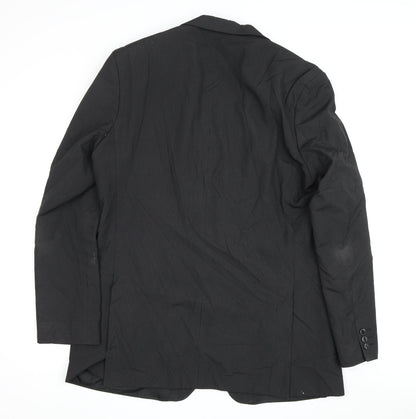 Mens UK Size 42 Thomas Nash  Black Suit Jacket