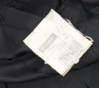 Mens UK Size 42 Thomas Nash  Black Suit Jacket