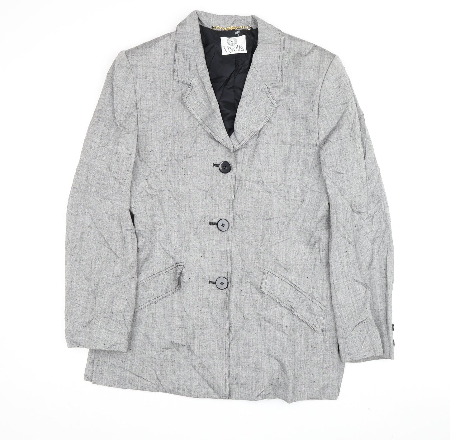 Womens UK Size 12 Viyella Grey