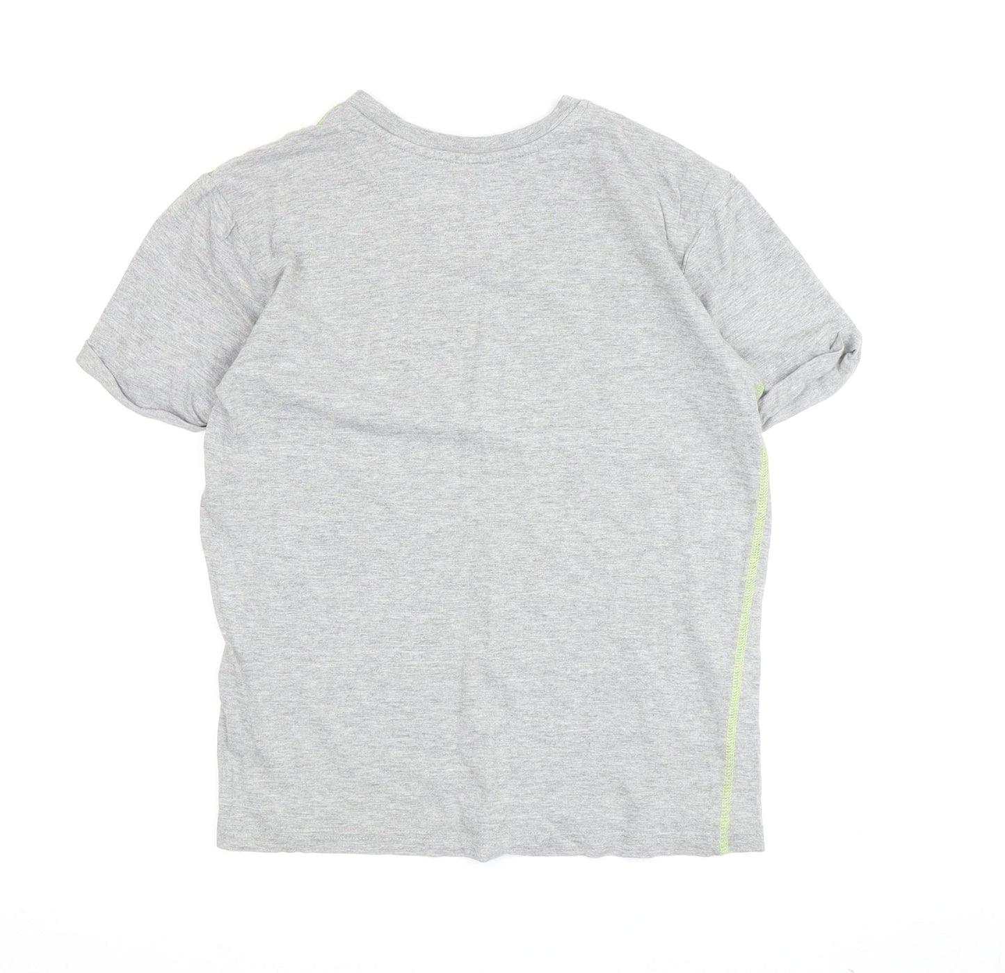 Penguin Grey Boys T-Shirt 12-13 Years, Graphic Print, Lightweight