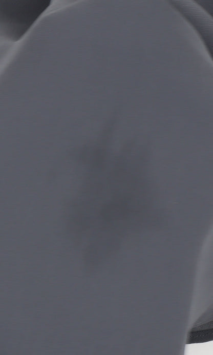 Jacques Vert Women's Grey Embroidered Floral Top, Size 12