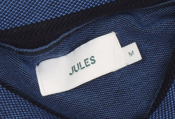 Jules Men's Blue Polo Shirt M Regular Solid Casual