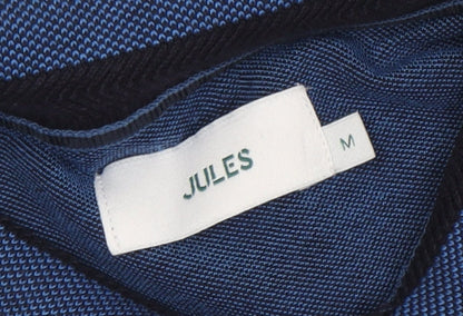 Jules Men's Blue Polo Shirt M Regular Solid Casual