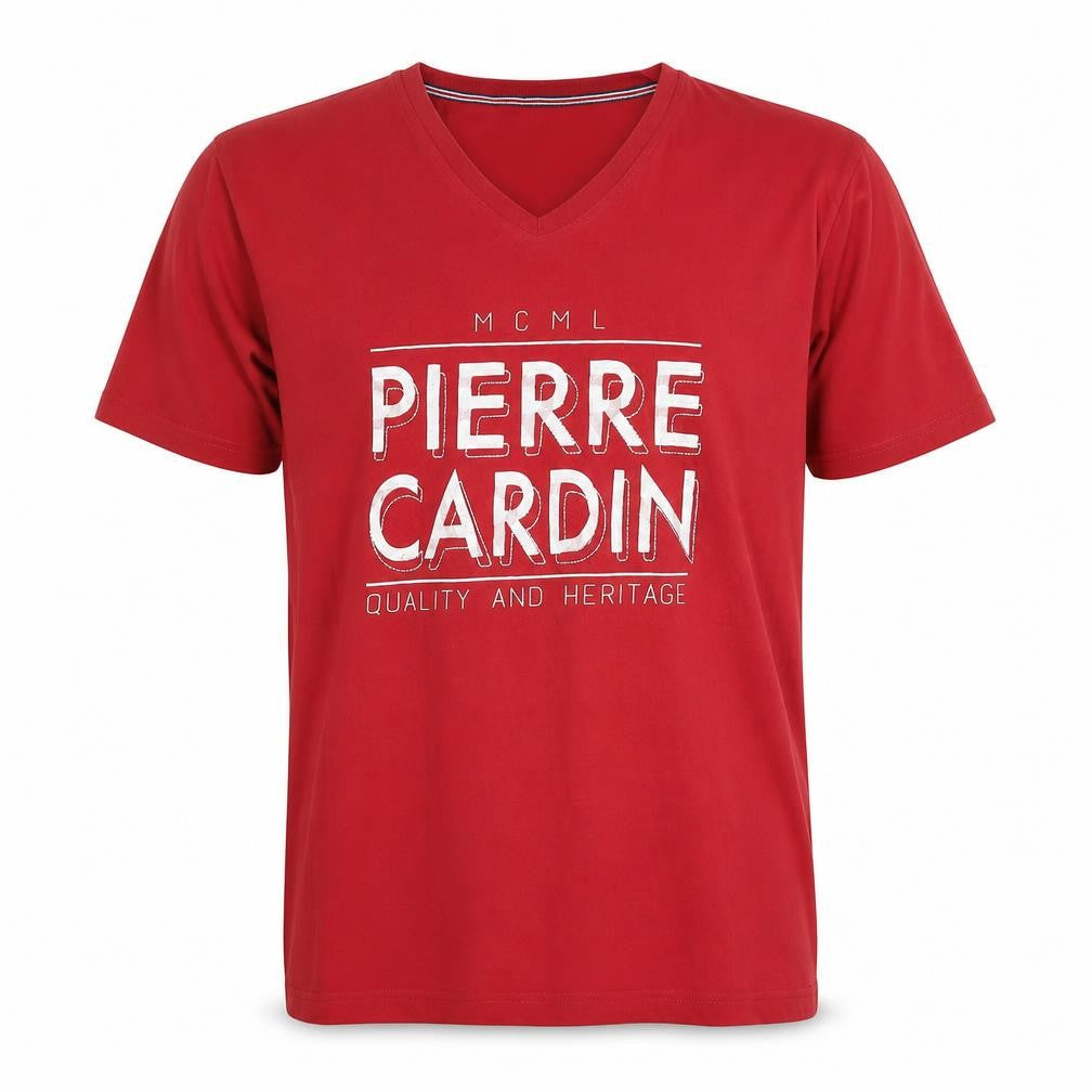 Mens UK Size XL Pierre Cardin Red  T-Shirt