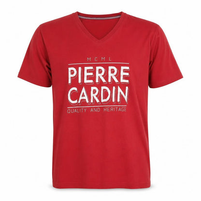 Mens UK Size XL Pierre Cardin Red  T-Shirt