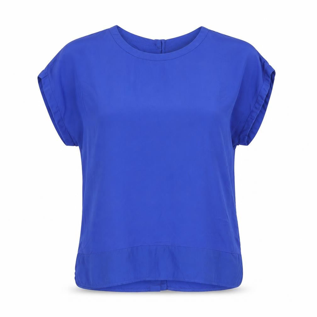 Womens UK Size 4 Reiss Blue  Blouse