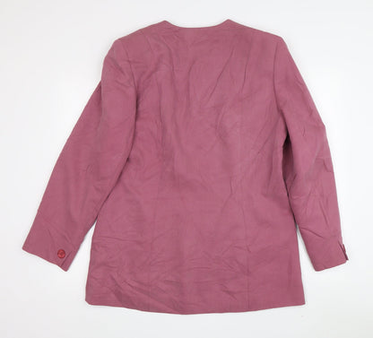 Alexon Women's Purple Blazer, Size 14, Classic Style