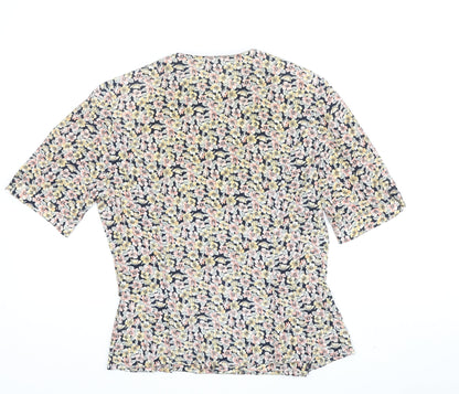 Womens UK Size 8 Viyella Multicoloured  Blouse